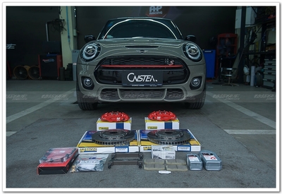 性能與風格的進化 MINI F56搭載AP9540剎車與ADVAN TC4輪轂的改裝探索